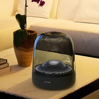 哈曼卡顿 琉璃4代音响  琉璃3代升级款 Aura Stuio 4 蓝牙音箱 桌面家用电脑音响  家庭影院  生日礼物 （高性价比）琉璃3 黑色 音箱