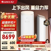 格力（GREE）空调柜机王者/京致上下送风 防直吹 新1级变频冷暖冷酷外机 衡温客厅节能立式空调家电 王者 3匹 (72518)FNhAb-B1