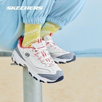 斯凯奇（Skechers）奶茶熊1代丨春夏女鞋运动鞋缤纷撞色新款复古增高老爹鞋休闲鞋潮 【店长推荐】蓝莓甜酒/NTBL 35