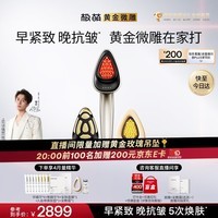 极萌黄金微雕美容仪家用面部V脸大排灯淡纹抗皱提拉紧致嫩肤消水肿双下巴瘦脸神器生日礼物送女友