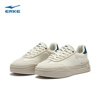 鸿星尔克（ERKE）板鞋春季新款女士鞋子潮厚底户外休闲鞋增高运动鞋子女款小白鞋 52124301256-102 37