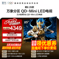 FFALCON雷鸟鹤6 26款 85英寸 万象分区QD-MiniLED1300nits 高阶VA安桥音响288Hz高刷 平板游戏电视85R69A 85英寸 国家补贴 85R69A