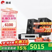 惠威（HiVi）新升级D3.1MKII家用客厅发烧级高保真无源音箱桌面书房二分频HIFI音响 D3.1MKII+AD66DPRO