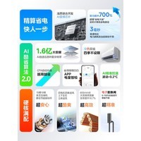 美的（Midea）空调1.5匹酷省电二代 新一级能效变频冷暖节能省电家用卧室壁挂式挂机 防直吹四代自清洁 国家补贴 酷省电二代 大1匹 【制热省30%】四维送风