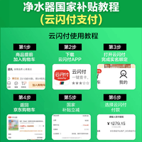 海尔（Haier）【国家补贴20%】鲜活水ProMax小红花净水器家用1400G高流速8年长效进口RO反渗透膜直饮水机净饮机 【8年进口RO膜】鲜活水ProMax