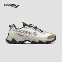 Saucony索康尼CANYON WLK越野跑鞋男女防滑登山徒步鞋 白绿 43