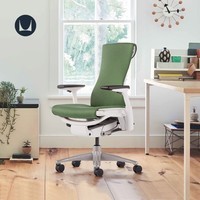 赫曼米勒（HERMAN MILLER）Embody Sync织物 人体工程学椅 久坐舒适电脑办公椅 简约商务座椅 草绿色