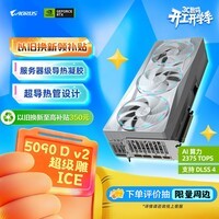 技嘉（GIGABYTE）5090 D v2显卡 超级雕ICE GeForce RTX 5090 D v2 AORUS MASTER ICE 24G DLSS4【注册四年保】 