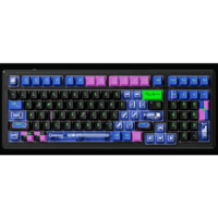 ikbcK99客制化机械键盘99键 电竞游戏键盘办公打字手感好三模机械键盘新年礼物 程序世界King轴45g