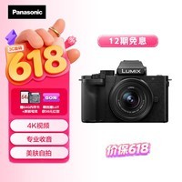 松下G100DK (Panasonic)微单相机 数码相机 vlog相机 微单套机12-32mm 4K视频 专业收音 柔肤自拍