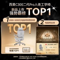 西昊C300二代Pro人体工学椅电脑办公电竞椅子人工力学座椅 8D联动扶手