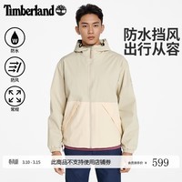 添柏岚（Timberland）官方男装冲锋衣外套秋冬新款户外防水防风|A69PU A69PUA0I/浅米色 L