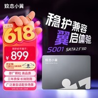 致态(ZhiTai)长江存储 1TB SSD固态硬盘 SATA 3.0 接口 致态小翼S001系列