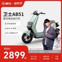 爱玛（AIMA）【门店自提】卫士符合新新国标可上牌高颜值长续航大电池电动自行车电瓶车 到店选色提车