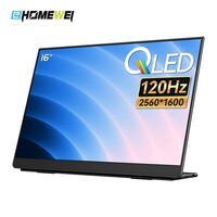EHOMEWEI 便携显示器16英寸4.5K/2.5K120Hz蜂鸟屏手机笔记本电脑显示器Macbook拓展Switch外接显示屏幕副屏 【Q5】16英寸 2.5K120Hz 蜂鸟护眼屏