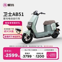 爱玛（AIMA）【门店自提】卫士新国标长续航电瓶车成人男女代步豪华电动车电动自行车 到店自提选色