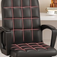 人体工学弓形椅办公家用椅子 棕色