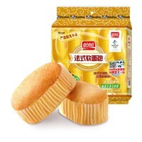 盼盼小面包鸡味块薯片饼干糕点早餐办公室小吃 休闲零食组合 软面包(奶香味)200g