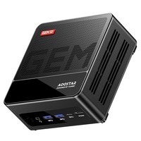 天钡GEM12 MAX迷你主机准系统 锐龙R7-8745HS高性能电竞游戏电脑整机小型口袋便携办公MINI台式机