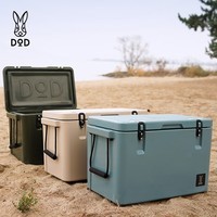 DOD 日本户外露营保温箱野炊野餐冷藏箱防水保温包43L大容量CL3-749 军绿色CL3-749-KH