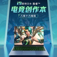 戴睿（dere）智擎系列 爆款酷睿i9笔记本电脑 16英寸2.5K轻薄便携AI商务办公高性能娱乐游戏本 32G 1TB