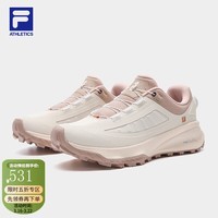 斐乐（FILA）官方BOA山猫3+ 户外鞋女鞋越野跑步鞋Vibram-五折 蛋壳粉-WE 38