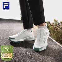 斐乐（FILA）BOA山猫3+户外鞋女鞋跑步鞋越野跑鞋运动鞋-五折 杰出白-BW 38