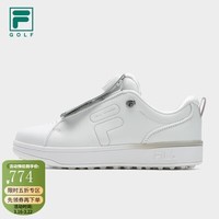 斐乐（FILA）官方女鞋GF 1911 TRAINER软钉高尔夫球鞋综训鞋-五折 明亮白-BW 38