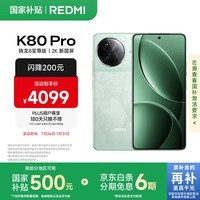 小米 REDMI K80 Pro 国家补贴 骁龙8至尊版 2K新国屏 全焦段影像 澎湃OS 16GB+1TB 山峦青 红米5G手机