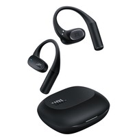 JBL 【王楚钦同款】Sense Lite音悦圈舒适版 开放式无线蓝牙耳机 非骨传导运动跑步挂耳式不夹耳 黑色