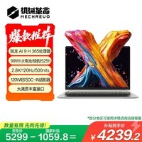 机械革命【国家补贴20%】无界14X Pro (AI 9H 365 32G 1T 99Wh 120Hz 2.8K 灰)办公笔记本电脑轻薄游戏本