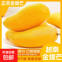 【爆甜】正宗越南金煌芒特大芒果甜心芒水仙芒大青芒应季新鲜水果 大果 2斤带箱单果200g起(3-5个)