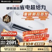 格力空调 天仪Pro 1.5匹 新一级能效变频纯铜管 卧室节能省电空调挂机 KFR-35GW/NhGt1BGj