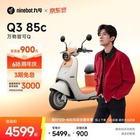 九号(Ninebot)【千玺同款】Q3 85c 电动摩托车 智能智驾 长续航【门店自提】 到门店选颜色
