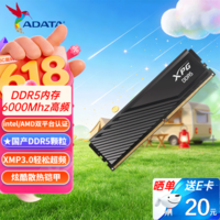 威刚D300 DDR5内存条威龙6000台式机马甲16/24/32G游戏支持EXPO国产/海力士颗粒适配9800X3D适用AI硬件 【C36国产颗粒】16G 6000黑