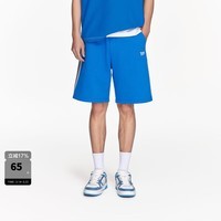 太平鸟男装夏季蓝色中短裤男士休闲裤B1GND2341 蓝色1（直筒） S