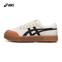 亚瑟士ASICS男鞋女鞋百搭运动休闲鞋时尚运动鞋复古 COURT TRAIL 米白/黑色 37