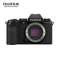 富士(FUJIFILM)X-S20 微单相机 单机身 AI智能对焦 750张续航增强 全新Vlog模式 高便携高性能