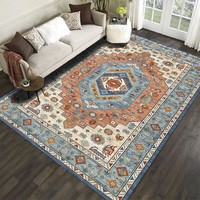 KAYE民族风波西米亚地毯沙发客厅茶几毯加厚免洗轻奢高级感卧室床边毯 BS-T25 140x200 cm
