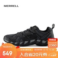 MERRELL迈乐户外涉水鞋女WATERPRO MAIPO轻便透气耐磨防滑溯溪鞋J034092 J19570 深灰黑 38
