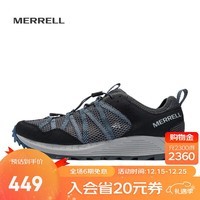 迈乐（Merrell）男女款户外涉水鞋WILDWOOD休闲徒步速干舒适透气轻便溯溪鞋 J036115 深灰兰（男） 40