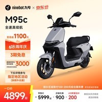 九号（Ninebot）【直播间抽3000免单】远航家M95C电动摩托车超长续航智能两轮摩托车【门店自提】 到门店选颜色