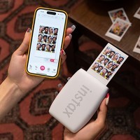 富士instax mini Link3 手机照片打印机 陶土白 单机标配