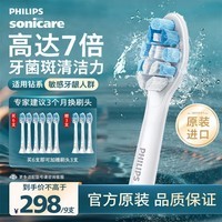 飞利浦（PHILIPS）电动牙刷头 牙龈护理型 适配HX3226HX6421HX6853HX6856 超值囤货-HX9033/67-6支装