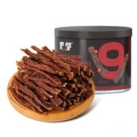 蒙都 超干牛肉干细条 香辣味 60g罐装 休闲零食 清真 零食广场