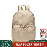 Champion冠军26春季新款轻跃双肩包轻户外背包男女情侣书包电脑包 棕色