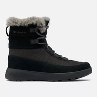 哥伦比亚哥伦比亚雪地靴女25冬季户外防水金点热能保暖冬靴抓地棉鞋BL1080 黑色 37