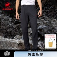 猛犸象(MAMMUT)【红标刺绣】Hikers 3.0男士户外徒步防泼水软壳裤 黑色 M
