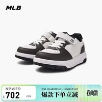 MLB鞋子男女成人儿童板鞋老花学长鞋运动休闲鞋7ASXJM05N-50BKS-240