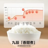 美的(Midea)电饭煲电饭锅3-4人家用3L大容量 20分钟快速饭多功能微压智能预约电饭煲 MB-RE319